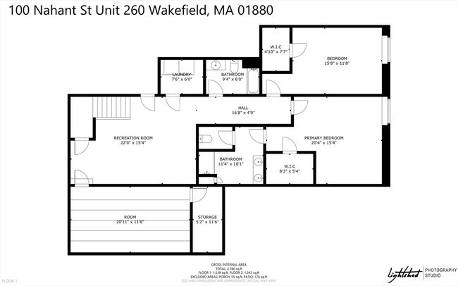 UNIT-260 - 100 Nahant St, Condo with 2 bedrooms, 3 bathrooms and 1 parking in Wakefield MA | Image 40