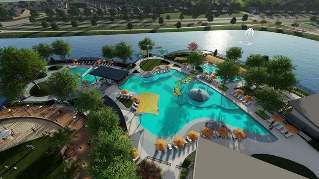 Aerial view of a pool area | Image 20