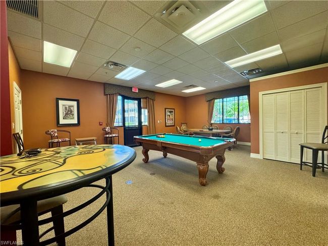 Game room featuring visible vents, carpet flooring, pool table, and a healthy amount of sunlight | Image 35