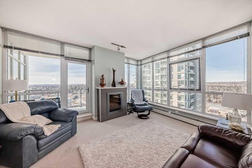 2205 - 99 Spruce Place Sw, Home with 2 bedrooms, 2 bathrooms and 1 parking in Calgary AB | Card Image