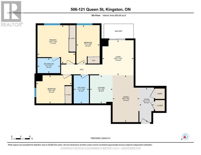 506 - 121 Queen St, Condo with 3 bedrooms, 2 bathrooms and null parking in Kingston ON | Image 32