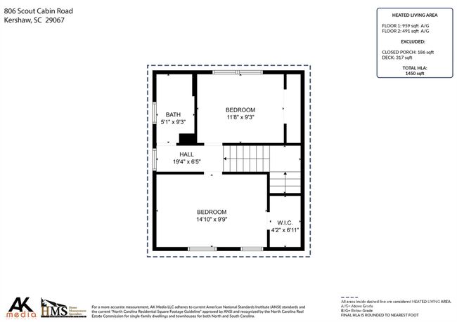 806 Scout Cabin Rd, House other with 3 bedrooms, 2 bathrooms and null parking in Kershaw SC | Image 21