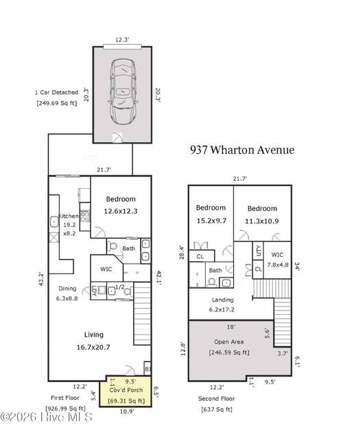 937 Wharton Ave, Wilmington, NC, 28412-8296 | Card Image