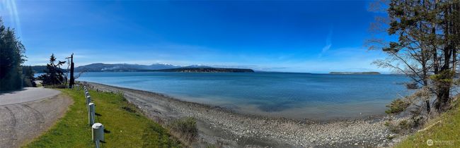 On the road to the marina & clubhouse, there's a beautiful overlook to Diamond Point, Protection Island, Discovery Bay and the Straits | Image 23
