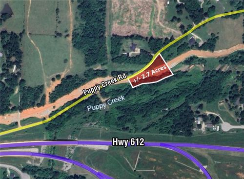 27-ac-Lot 4 Puppy Creek Rd, Lowell, AR, 72745 | Card Image