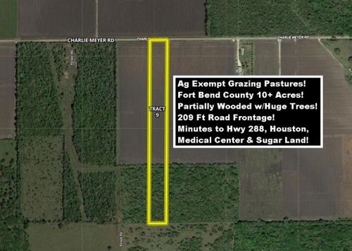 0 Tract 9 Charlie Meyer Road, Damon, TX, 77430 | Card Image