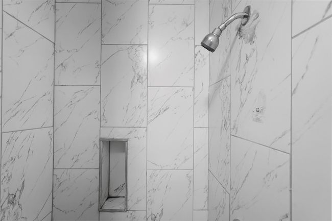 Bathroom view of tiled shower | Image 17