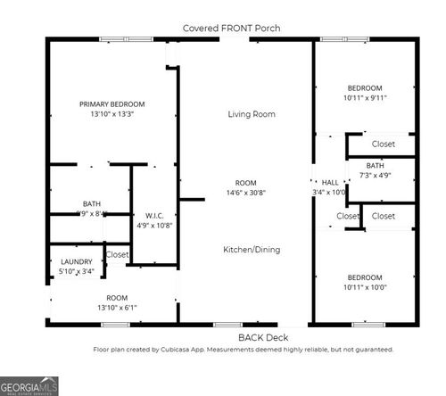 132 Woods Ave, Portal, GA, 30450-5251 | Card Image