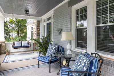 Relaxing large front porch | Image 3