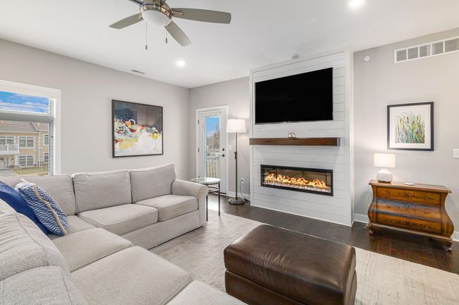 Family Room with electric fireplace | Image 20