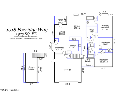 1018 Foxridge Way, Leland, NC, 28451-9245 | Card Image