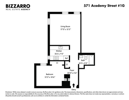 1g-571 Academy St, New York, NY, 10034-5105 | Card Image