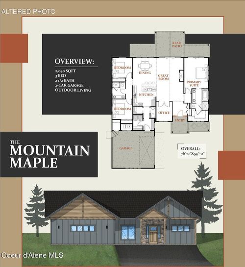 Lot 1 W Tamarindo Ln, Hayden, ID, 83835 | Card Image