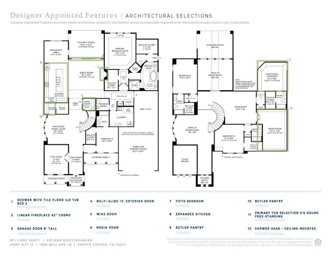 Artisan Mediterranean-Floor Plan | Image 7