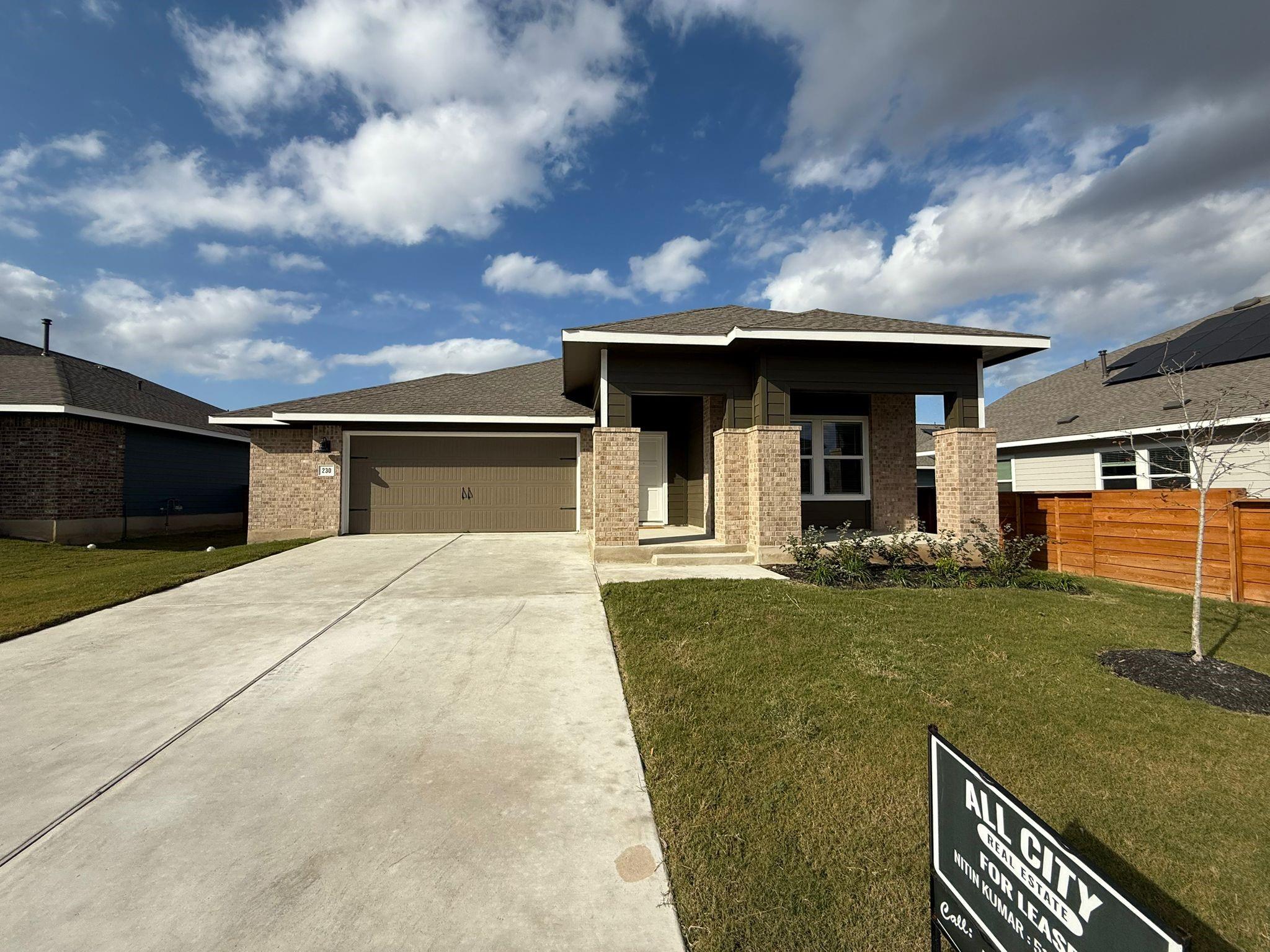 Residential Lease in Kyle