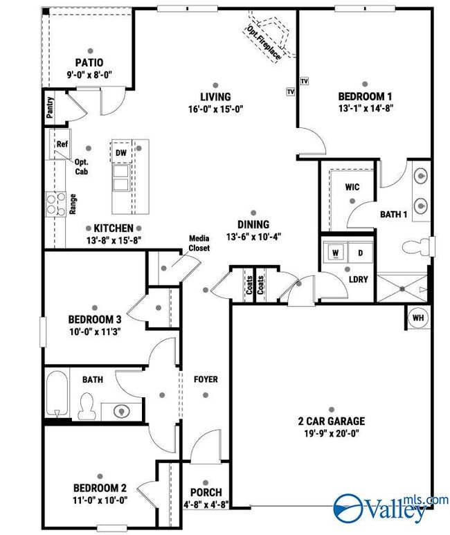 6154 Feather Way Se, House other with 3 bedrooms, 2 bathrooms and null parking in Owens Cross Roads AL | Image 21