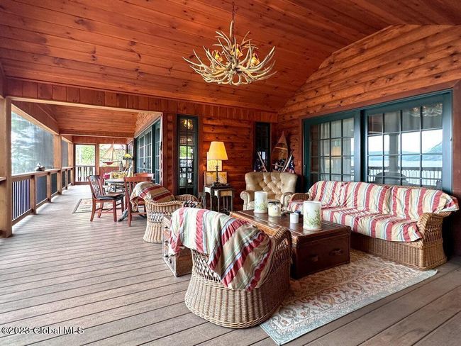 Amazing screened in porch with fabulous views! It's really massive! | Image 46