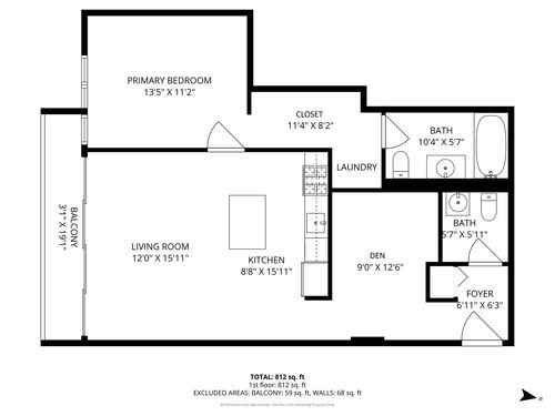 apt-1105-700 W Van Buren St, Chicago, IL, 60607-3632 | Card Image