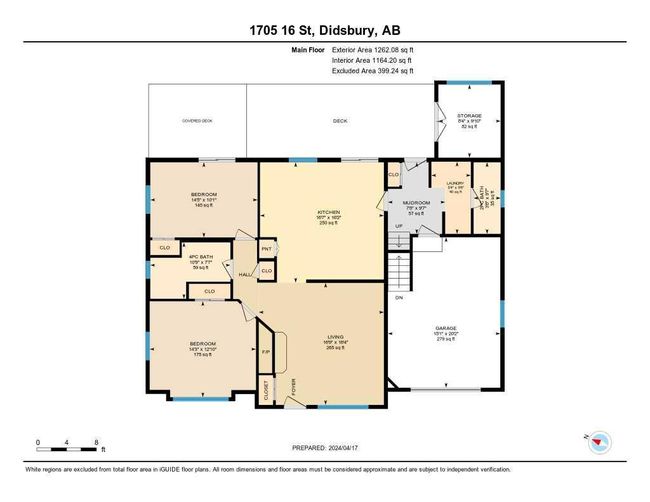 1705 16 Street, Home with 3 bedrooms, 1 bathrooms and 3 parking in Didsbury AB | Image 34