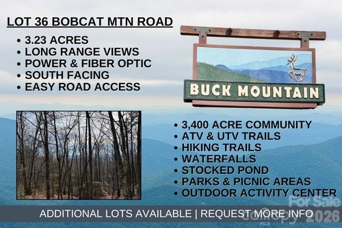36-TBD Bobcat Mountain Road, Purlear, NC, 28665 | Card Image