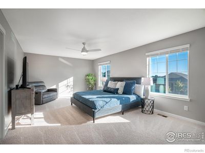 Large primary bedroom with lots of natural light. | Image 2