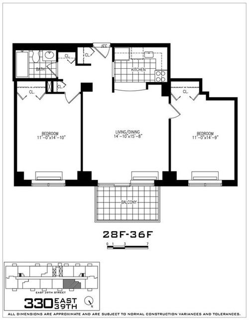 31f-330 E 39th St, New York, NY, 10016-2135 | Card Image