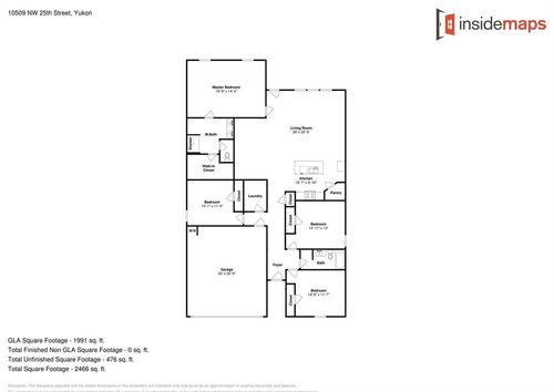 10509 Nw 25th St, Yukon, OK, 73099-5293 | Card Image