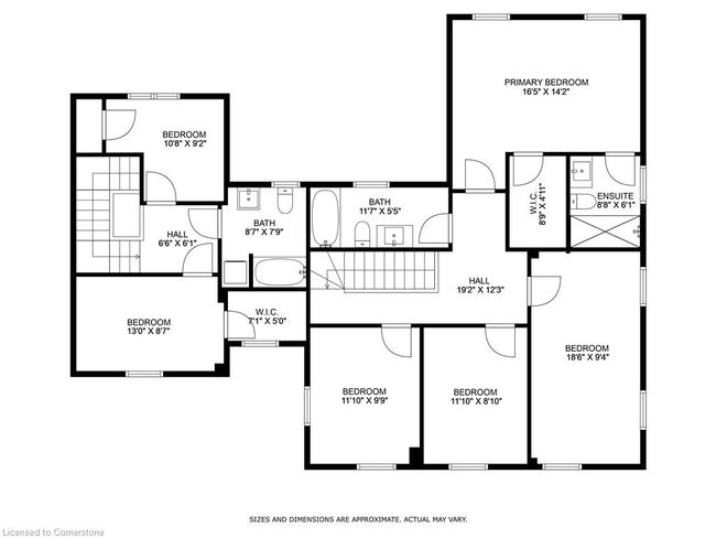 45 Park St W, House other with 6 bedrooms, 4 bathrooms and 4 parking in Dundas ON | Image 45