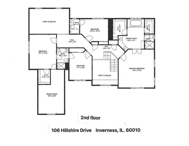 106 Hillshire Dr, House other with 5 bedrooms, 5 bathrooms and 3 parking in Inverness IL | Image 43