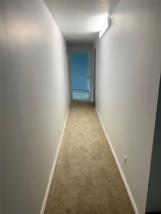 Hallway with light colored new carpet | Image 62