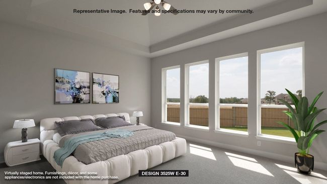 Carpeted bedroom with multiple windows | Image 5