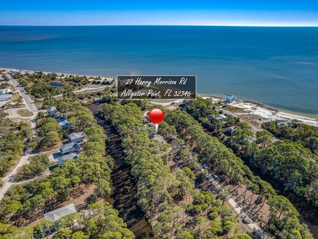 27 Harry Morrison Island Dr, House other with 3 bedrooms, 2 bathrooms and 3 parking in Alligator Point FL | Image 46