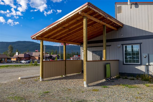 View of patio featuring a mountain view | Image 111
