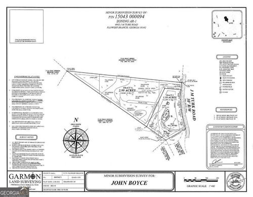 0 Tract 1 J M Turk Road, flowery branch, GA, 30542 | Card Image
