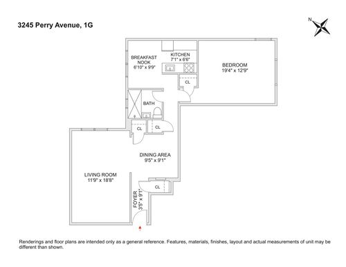 1g-3245 Perry Ave, Bronx, NY, 10467-3221 | Card Image