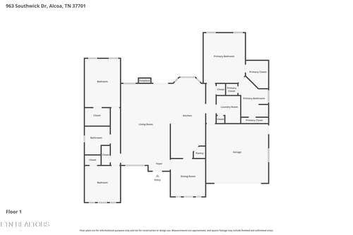 963 Southwick Dr, Alcoa, TN, 37701-1672 | Card Image