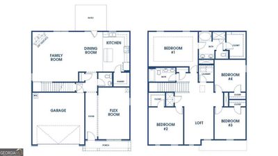 LOT-3018 - 4084 Spencer Trail, House other with 4 bedrooms, 3 bathrooms and 2 parking in Stonecrest GA | Image 1