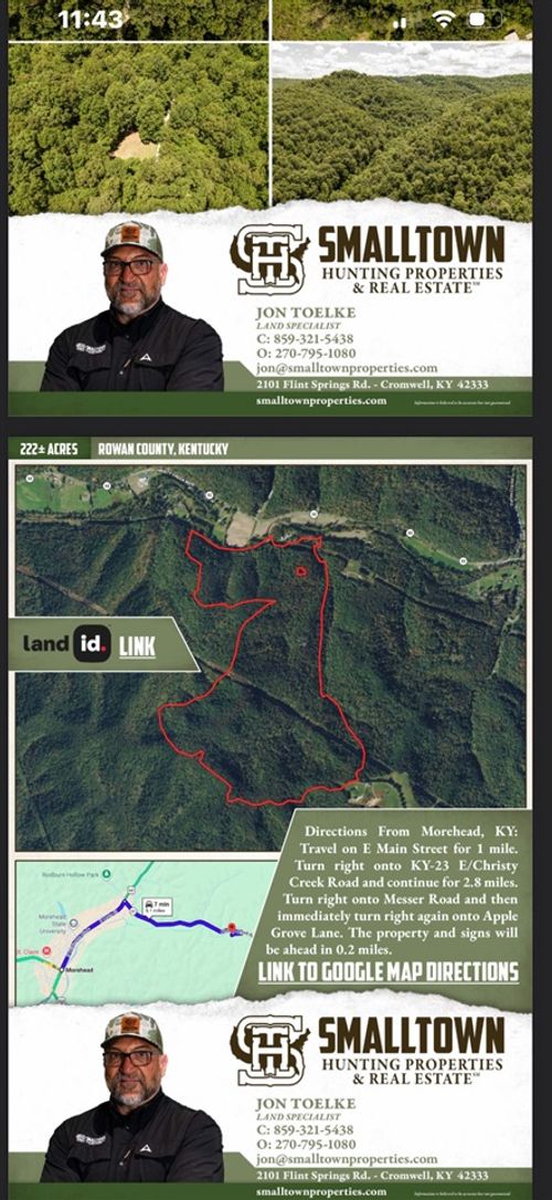 0 Apple Grove Lane, Morehead, KY, 40351 | Card Image