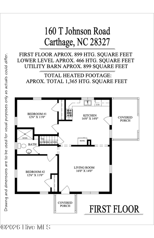 160 T Johnson Rd, Carthage, NC, 28327-7942 | Card Image