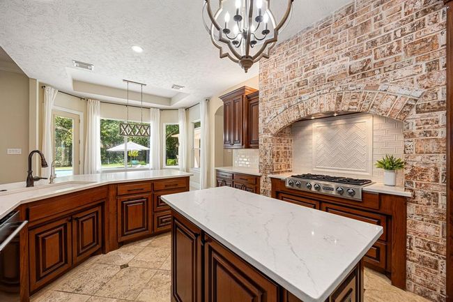 Quartz countertops and ample counter space with a large walk-in pantry. | Image 11