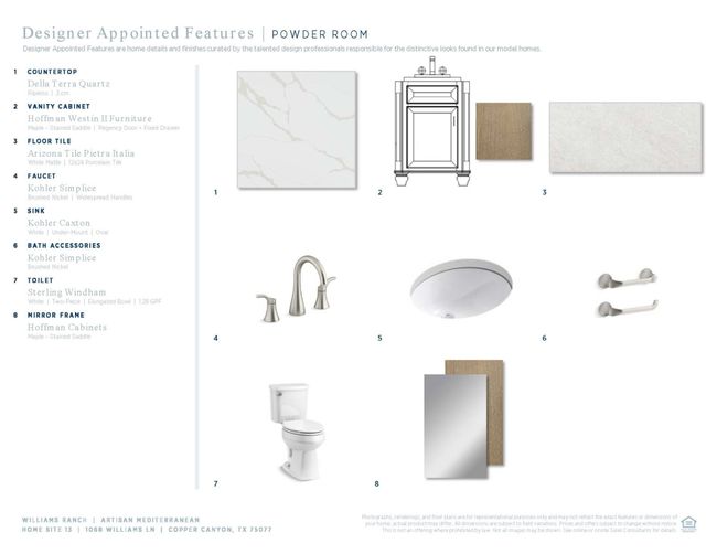 Artisan Mediterranean-Powder Room Selections | Image 12