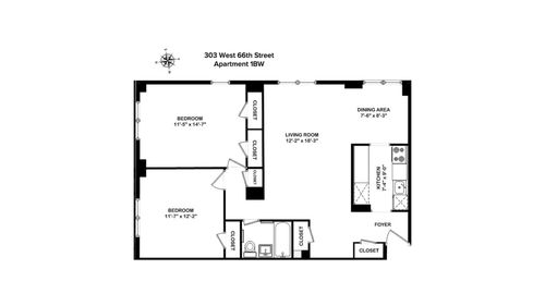 1bw-303 W 66th Street, New York City, NY, 10069 | Card Image