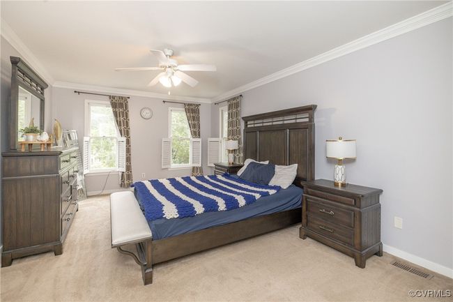 Crown Molding, Carpet & Ceiling Fan | Image 12