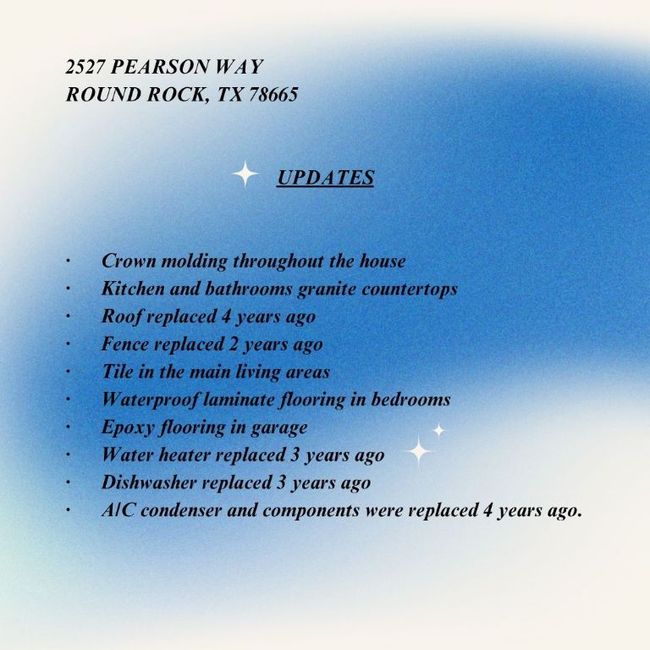 2527 Pearson Way, House other with 4 bedrooms, 2 bathrooms and 4 parking in Round Rock TX | Image 32
