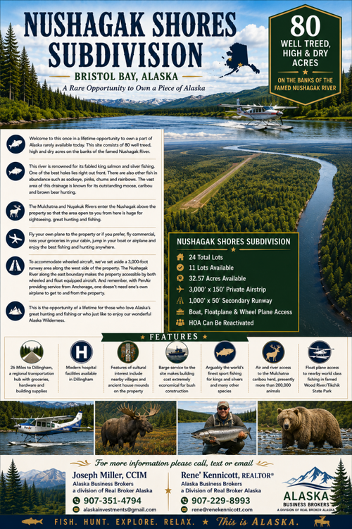 BLK1 LTP7 Nushagak Shores, Dillingham, AK, 99576 | Card Image