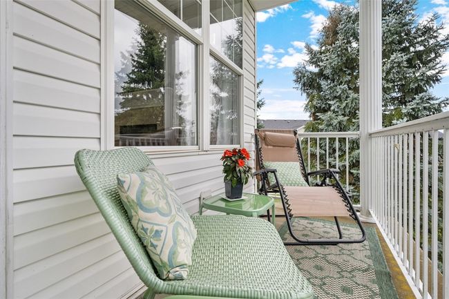 Located right off of the greatroom this spacious covered patio is calling you home! Both patios have plenty of space for several chairs or small tables to enjoy. | Image 17