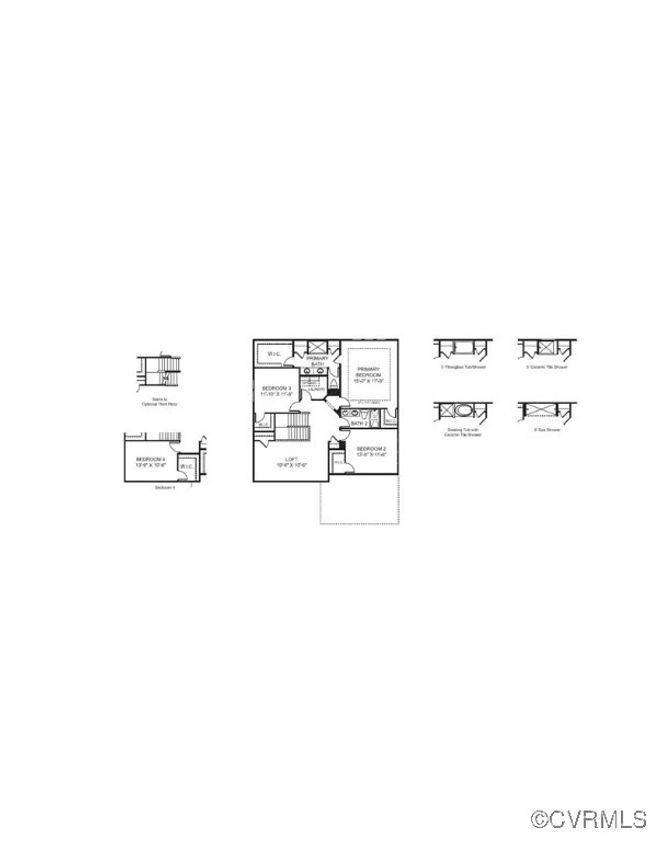 SECOND FLOOR w/ available structural options. | Image 44