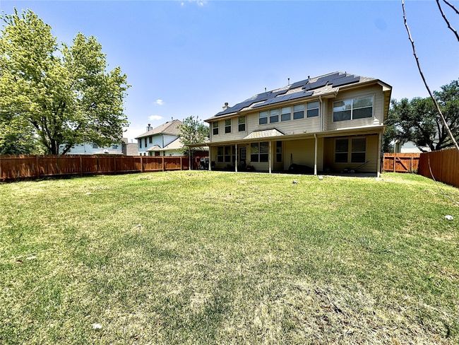 Back of property with roof mounted solar panels | Image 34