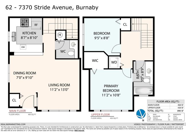 62 - 7370 Stride Avenue, Townhouse with 2 bedrooms, 1 bathrooms and 1 parking in Burnaby BC | Image 30