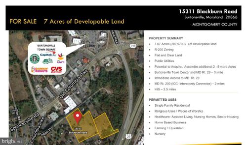 15311 Blackburn Rd, BURTONSVILLE, MD, 20866-1623 | Card Image